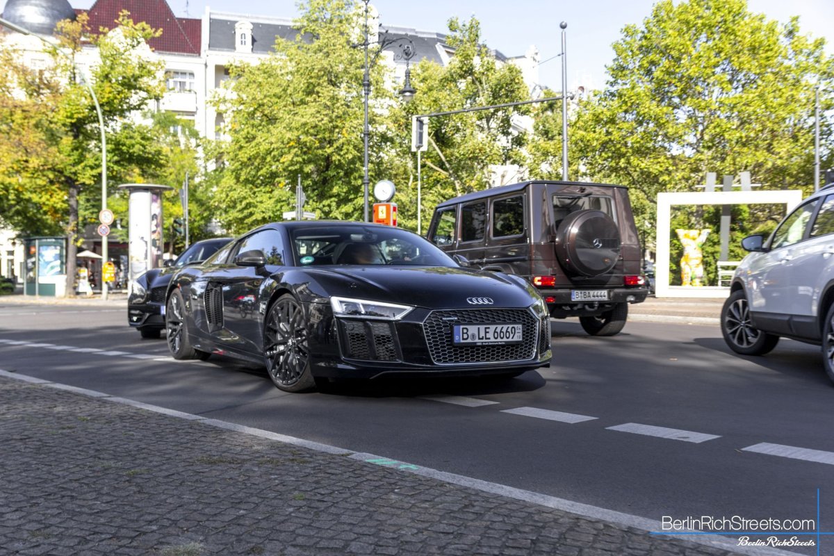 Audi R8 V10 Plus (2016) spotted in Berlin — BerlinRichStreets